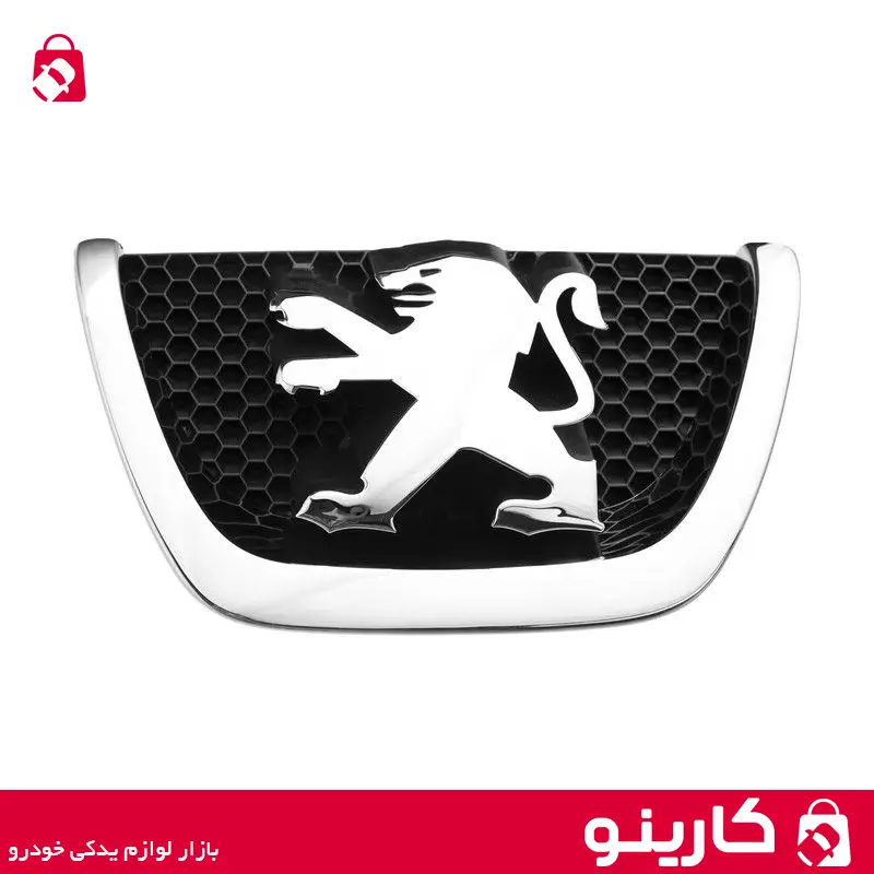 آرم جلو پنجره پژو 207