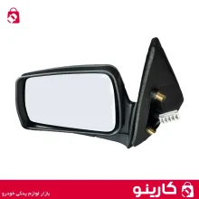 آینه جانبی سمند چپ برقی تاشو دستی با گرمکن بدون قاب ایساکو 0010111699