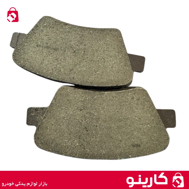 لنت ترمز عقب دیسکی پژو پارس با pad spring طرح کروز ایساکو 1620202199 بسته 4 عددی